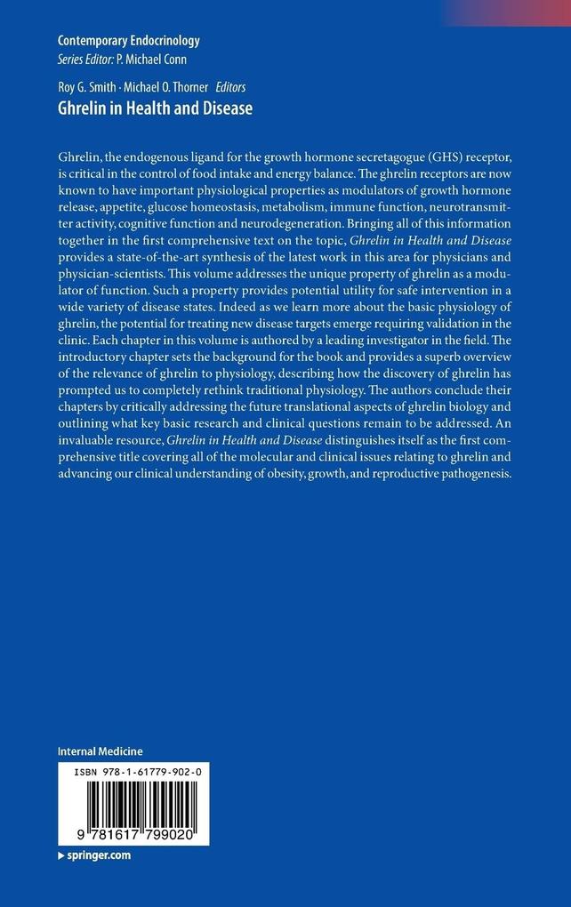 Weitere Ansicht: Ghrelin in Health and Disease