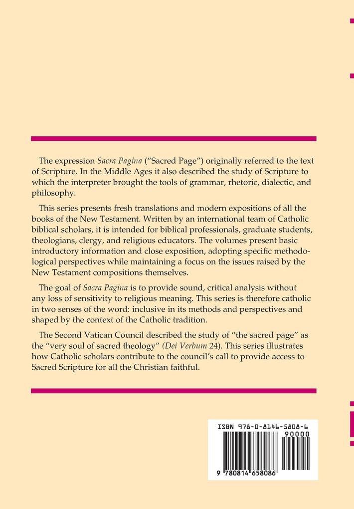 Weitere Ansicht: Sacra Pagina: Romans | Brendan Byrne