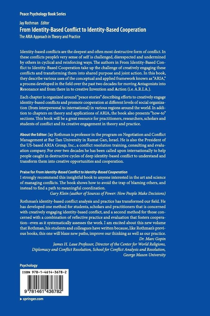Weitere Ansicht: From Identity-Based Conflict to Identity-Based Cooperation