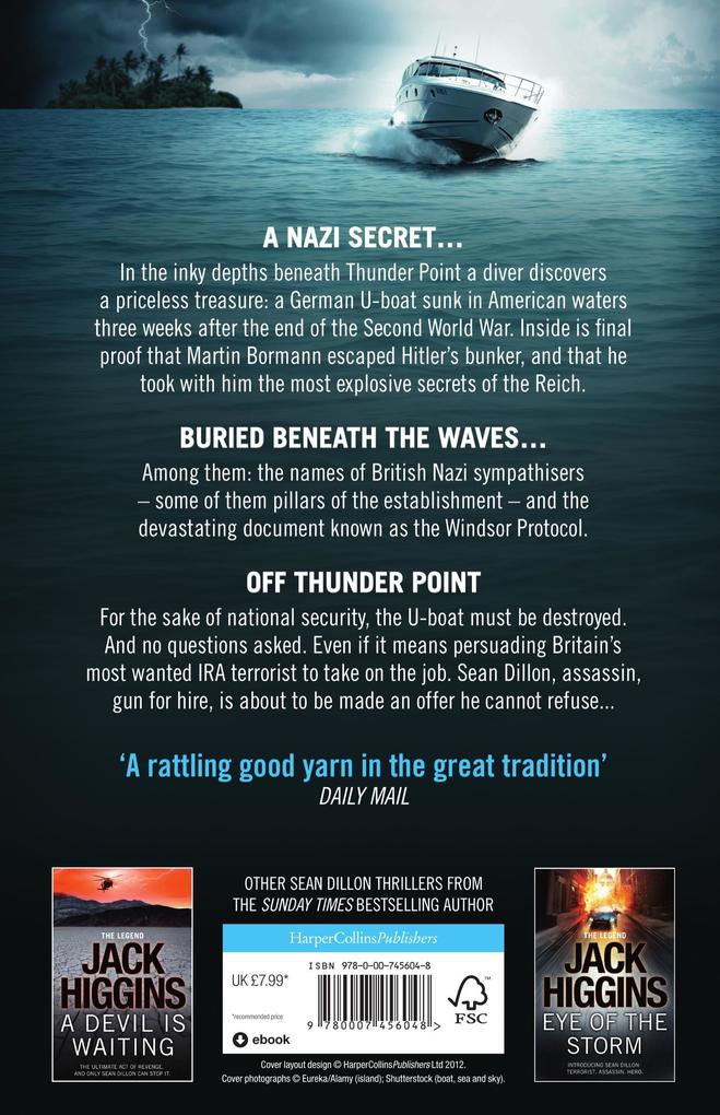 Weitere Ansicht: THUNDER POINT_SEAN DILLON2 PB | Jack Higgins