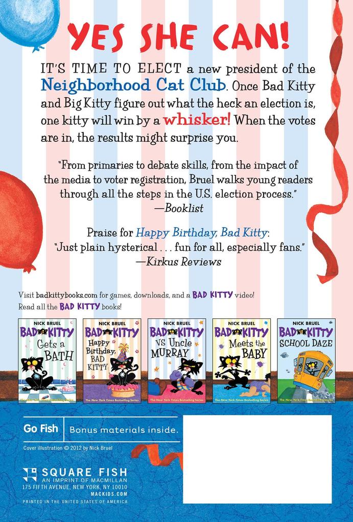 Weitere Ansicht: Bad Kitty for President | Nick Bruel