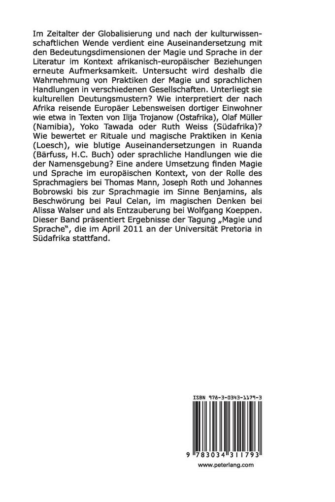 Weitere Ansicht: Magie und Sprache