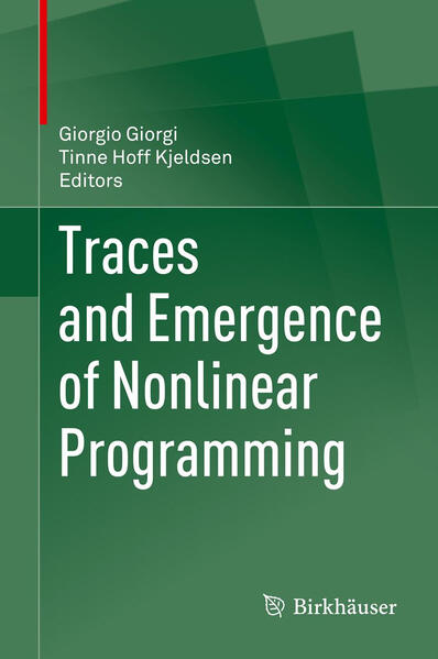 Produktbild: Traces and Emergence of Nonlinear Programming