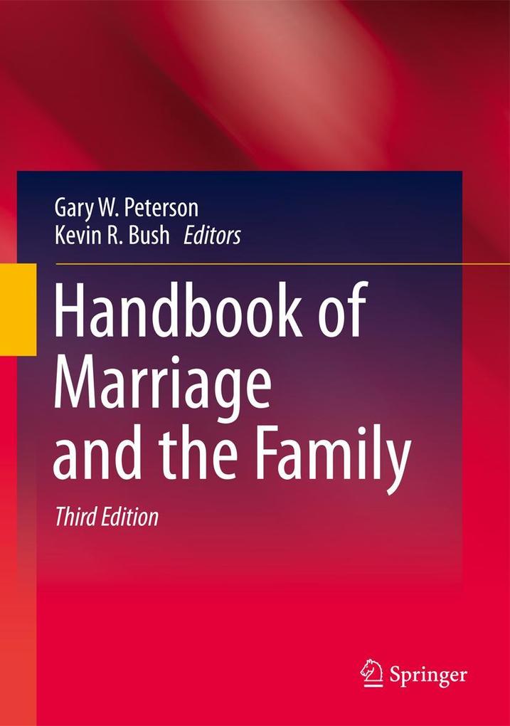 Produktbild: Handbook of Marriage and the Family