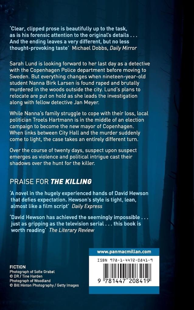 Weitere Ansicht: The Killing 1 | David Hewson
