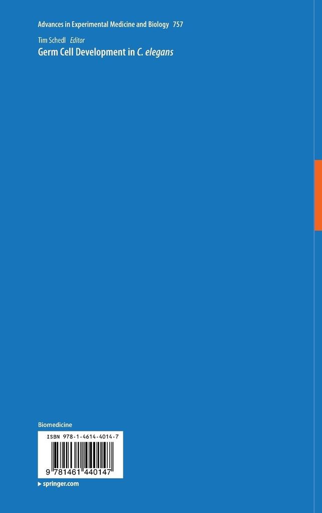 Weitere Ansicht: Germ Cell Development in C. elegans