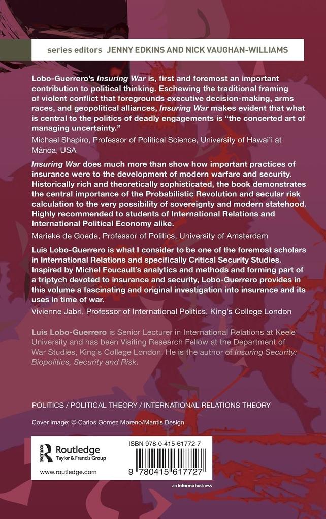 Weitere Ansicht: Insuring War | Luis Lobo-Guerrero