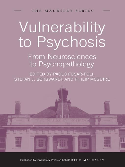 Produktbild: Vulnerability to Psychosis