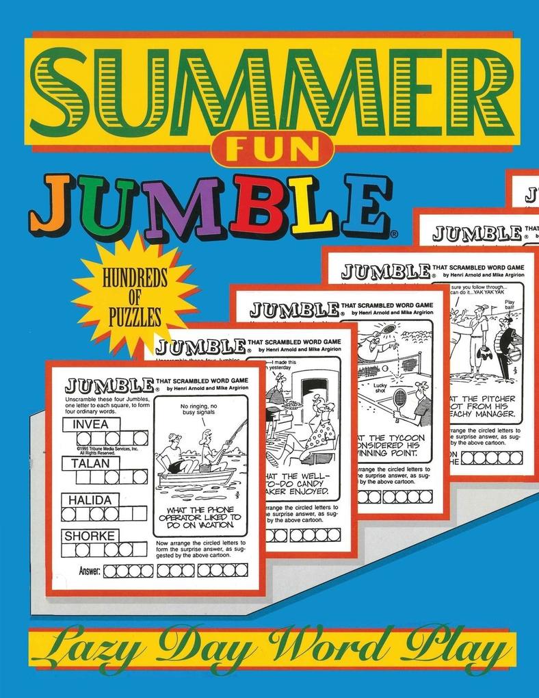 Summer Fun Jumble(r): Lazy Day Word Play als Taschenbuch