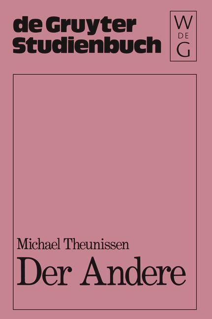 Produktbild: Der Andere | Michael Theunissen