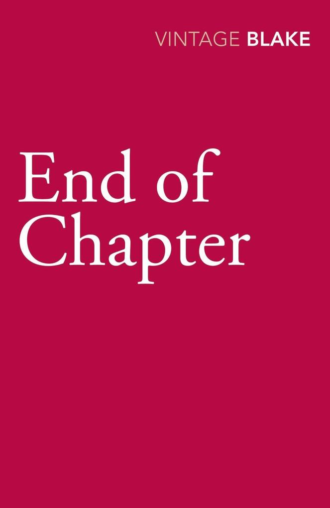 Produktbild: End of Chapter | Nicholas Blake
