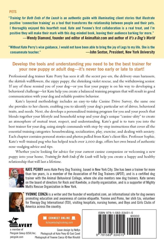 Weitere Ansicht: Training for Both Ends of the Leash | Kate Perry, Yvonne Conza