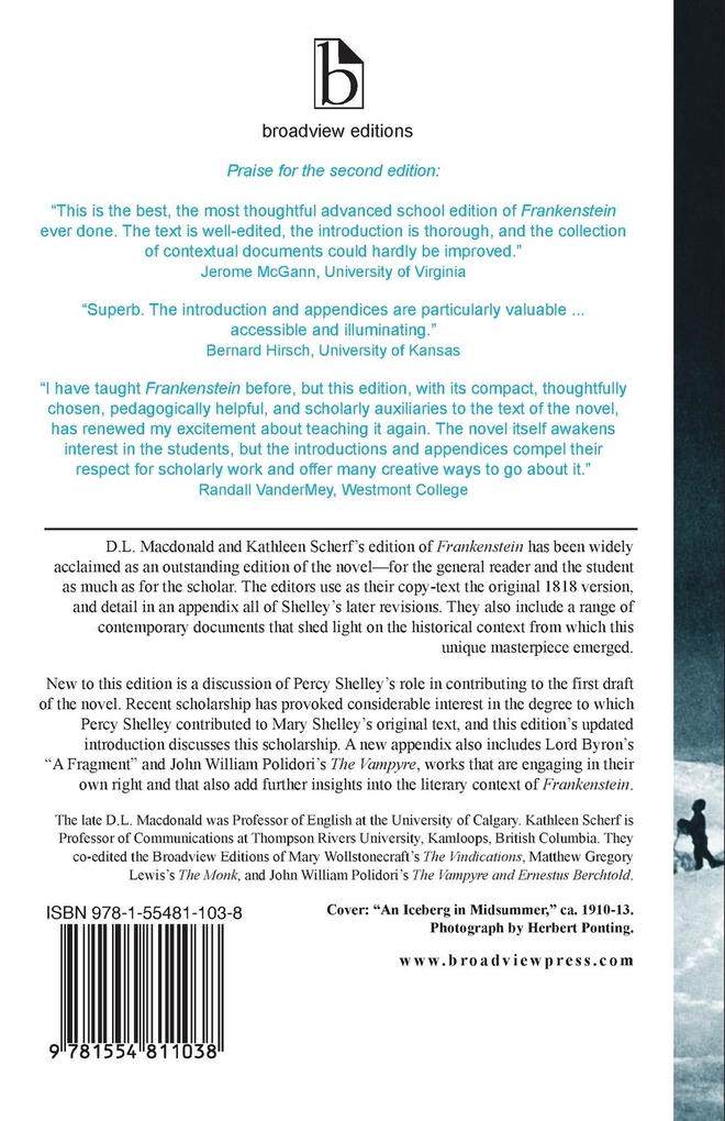 Weitere Ansicht: Frankenstein | Mary Shelley