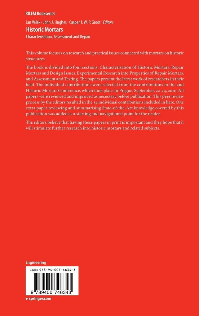 Weitere Ansicht: Historic Mortars