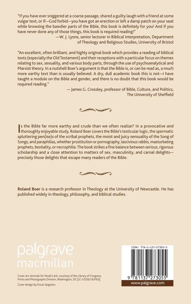 Weitere Ansicht: The Earthy Nature of the Bible | R. Boer