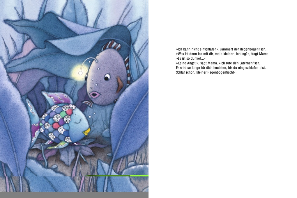 Weitere Ansicht: Schlaf gut, kleiner Regenbogenfisch | Marcus Pfister
