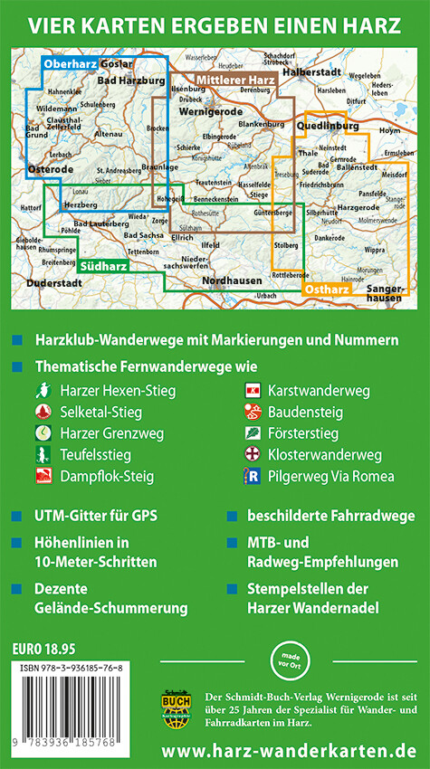 Weitere Ansicht: Der Harz in 4 Teilen
