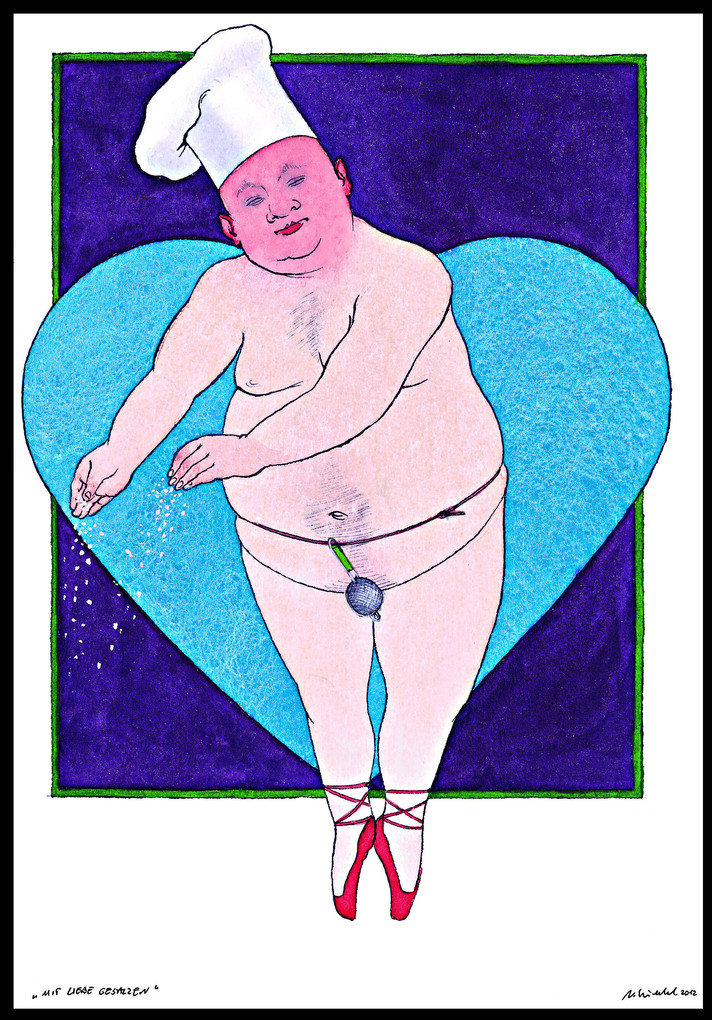 Weitere Ansicht: Liebe | Wiglaf Droste, Nikolaus Heidelbach, Vincent Klink