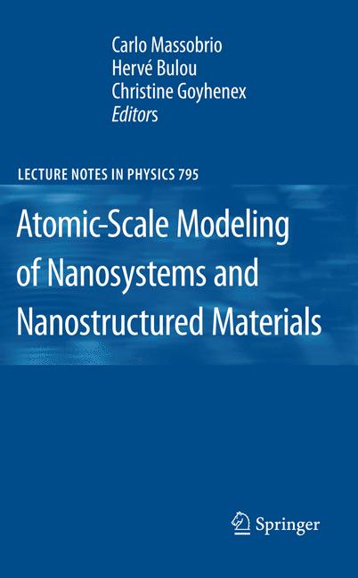 Weitere Ansicht: Atomic-Scale Modeling of Nanosystems and Nanostructured Materials