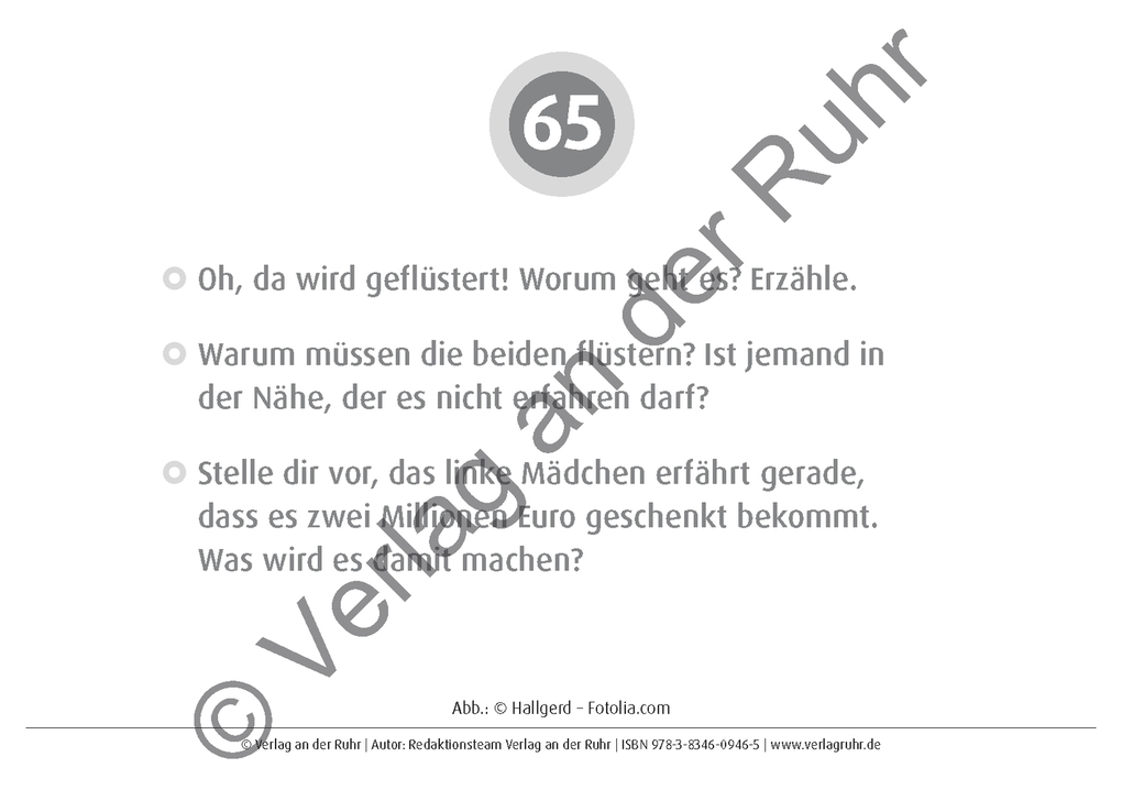 Weitere Ansicht: 80 Bild-Impulse als Erzähl- und Schreibanlässe | Redaktionsteam Verlag an der Ruhr
