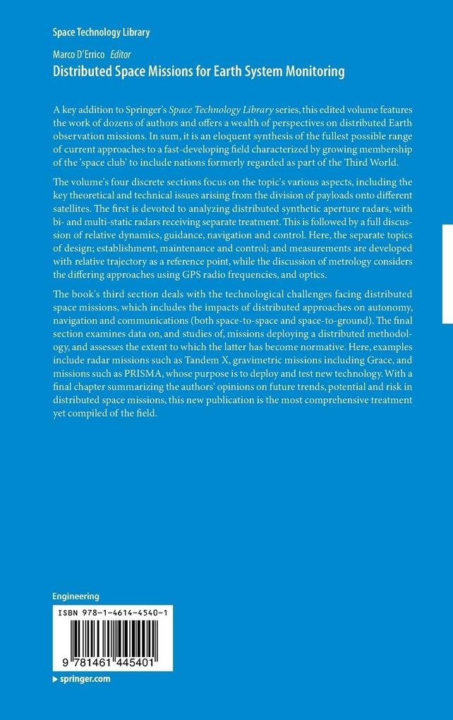 Weitere Ansicht: Distributed Space Missions for Earth System Monitoring
