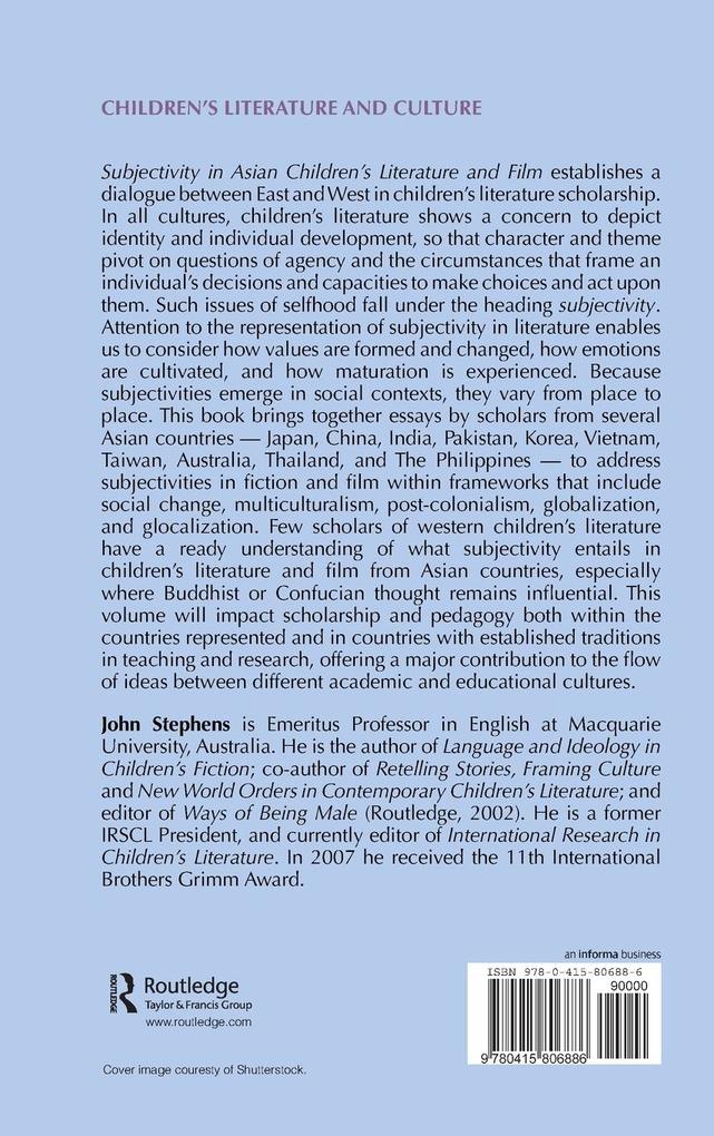Weitere Ansicht: Subjectivity in Asian Children's Literature and Film
