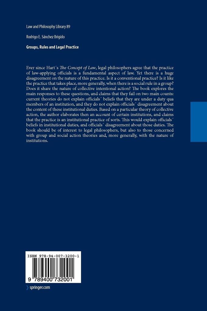 Weitere Ansicht: Groups, Rules and Legal Practice | Rodrigo Eduardo Sánchez Brigido