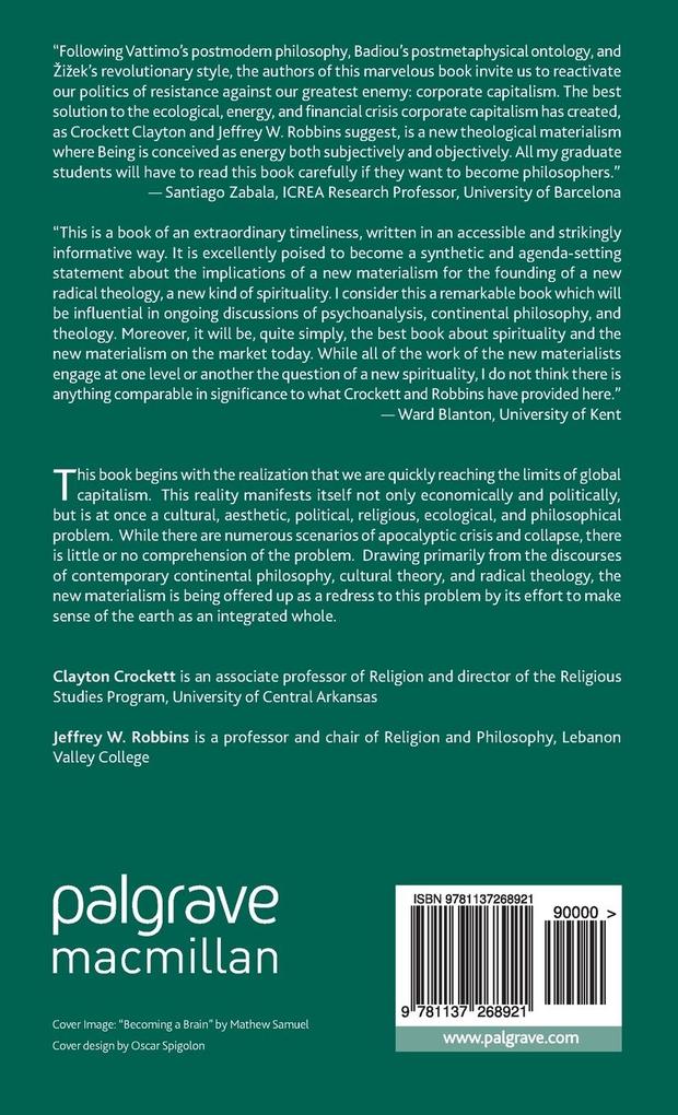 Weitere Ansicht: Religion, Politics, and the Earth | C. Crockett, J. Robbins