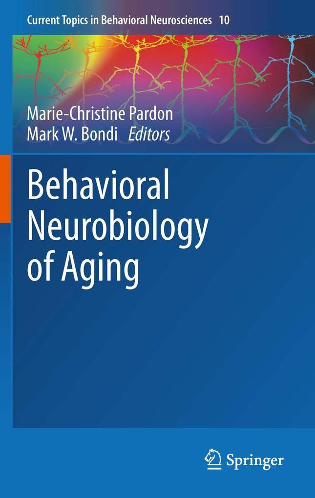 Produktbild: Behavioral Neurobiology of Aging