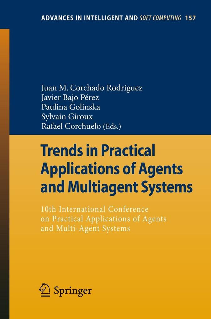 Produktbild: Trends in Practical Applications of Agents and Multiagent Systems