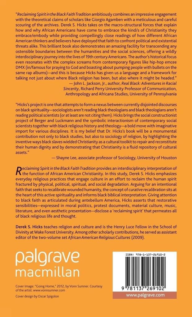 Weitere Ansicht: Reclaiming Spirit in the Black Faith Tradition | D. Hicks