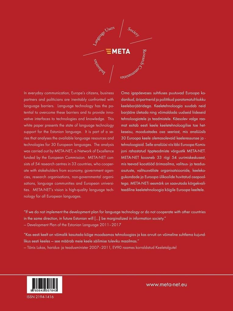 Weitere Ansicht: The Estonian Language in the Digital Age