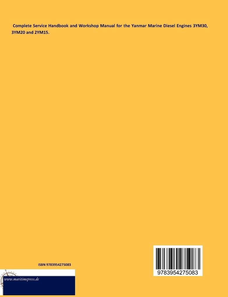 Weitere Ansicht: YANMAR MARINE DIESEL ENGINE 3YM30/3YM20/2YM15 | N. N.