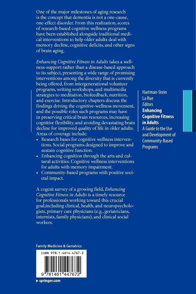 Weitere Ansicht: Enhancing Cognitive Fitness in Adults