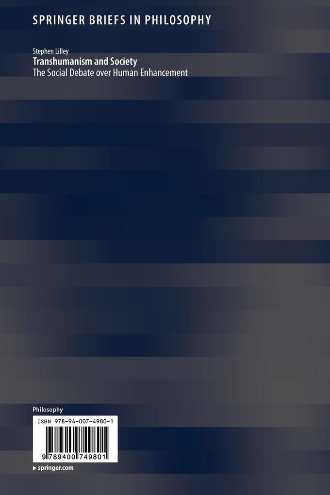 Weitere Ansicht: Transhumanism and Society | Stephen Lilley