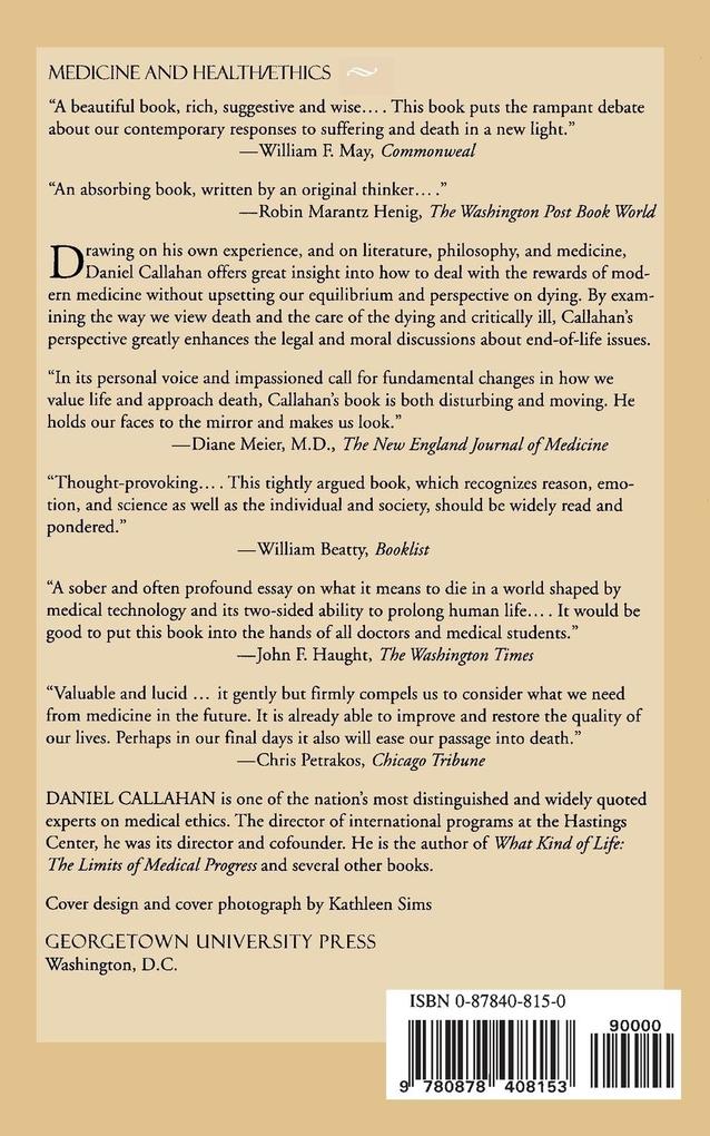 Weitere Ansicht: The Troubled Dream of Life | Daniel Callahan