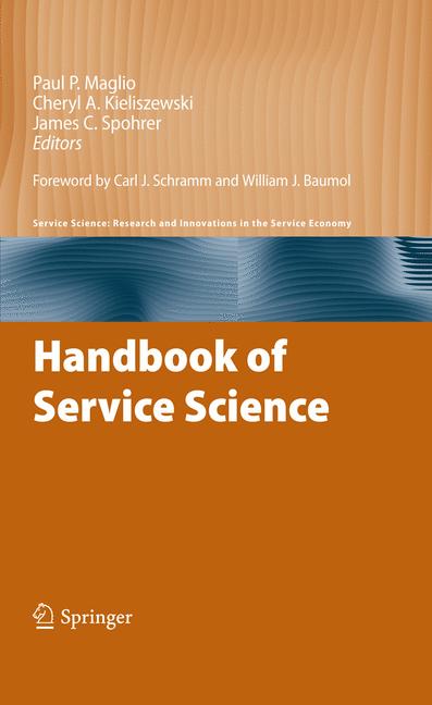 Weitere Ansicht: Handbook of Service Science