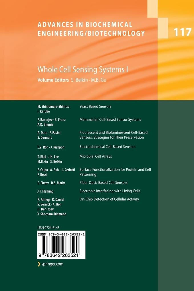 Weitere Ansicht: Whole Cell Sensing Systems I