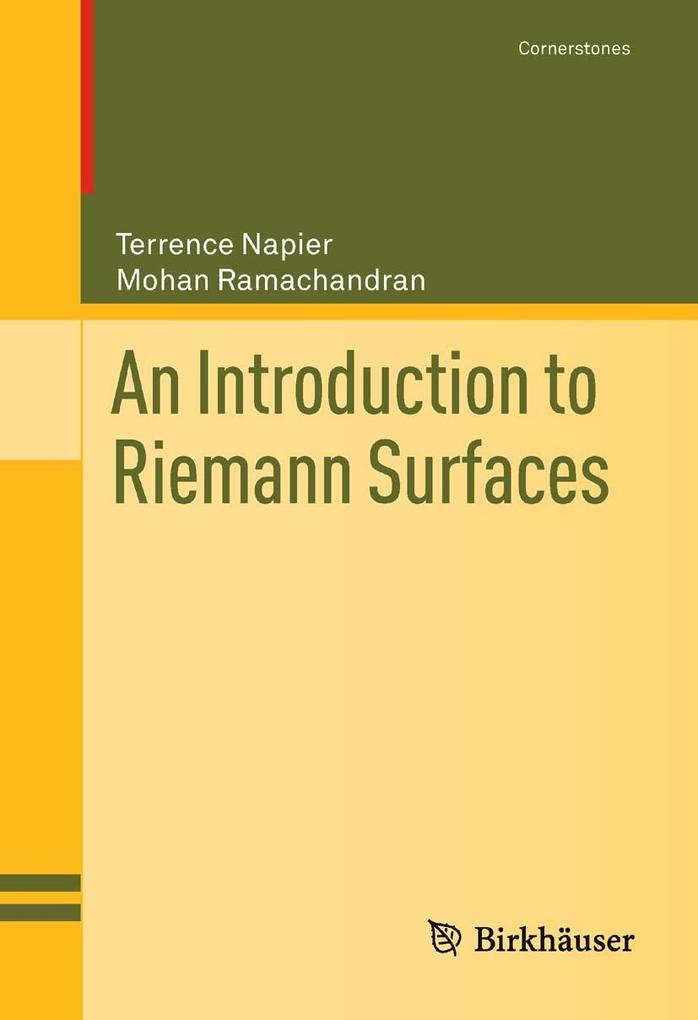 Produktbild: An Introduction to Riemann Surfaces | Terrence Napier, Mohan Ramachandran