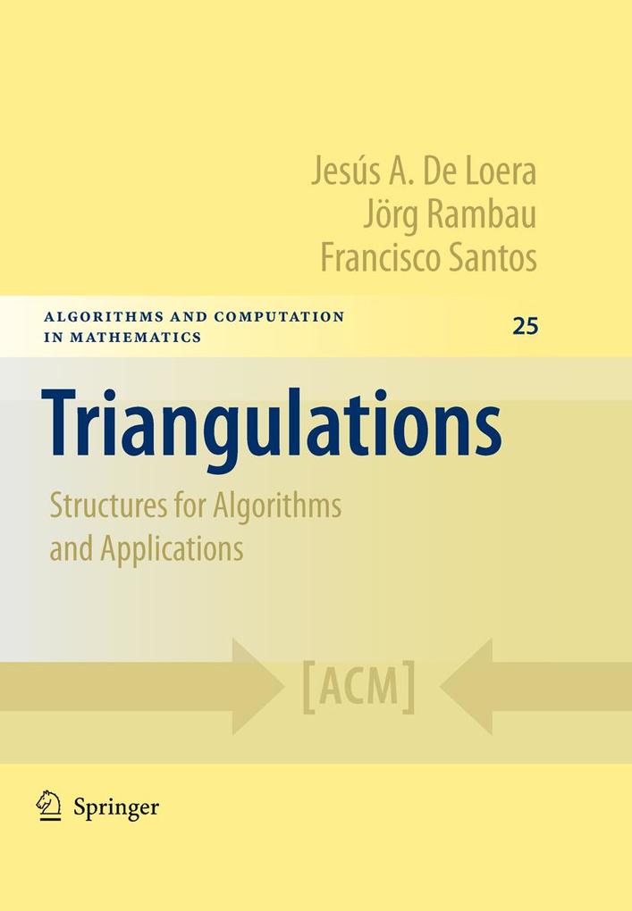 Produktbild: Triangulations | Jesus De Loera, Joerg Rambau, Francisco Santos