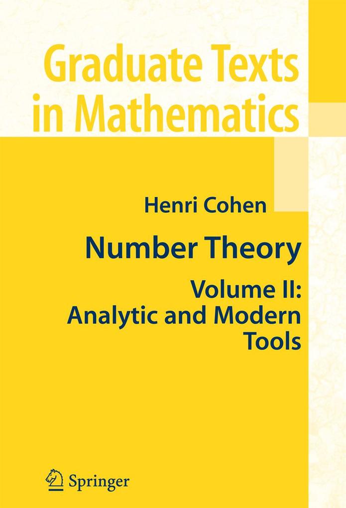 Produktbild: Number Theory | Henri Cohen