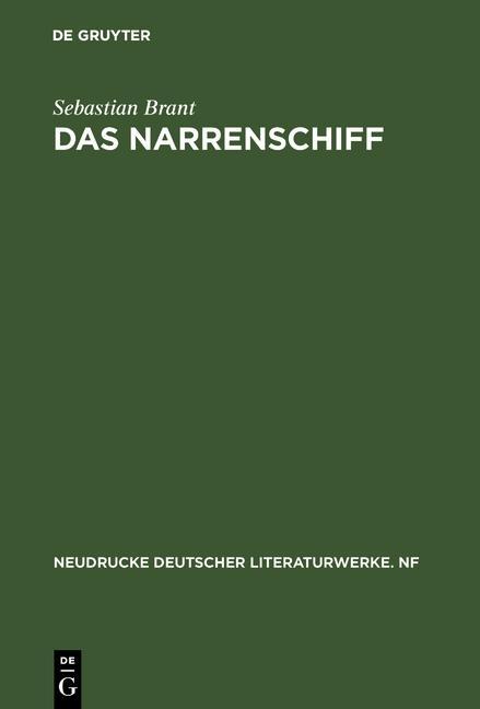 Produktbild: Das Narrenschiff | Sebastian Brant