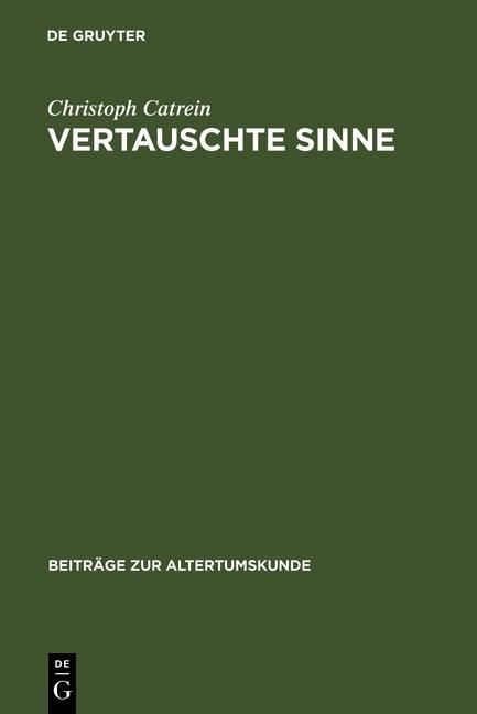 Produktbild: Vertauschte Sinne | Christoph Catrein
