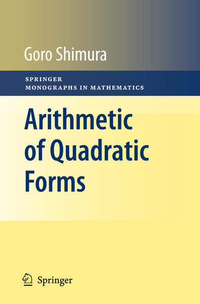 Produktbild: Arithmetic of Quadratic Forms | Goro Shimura