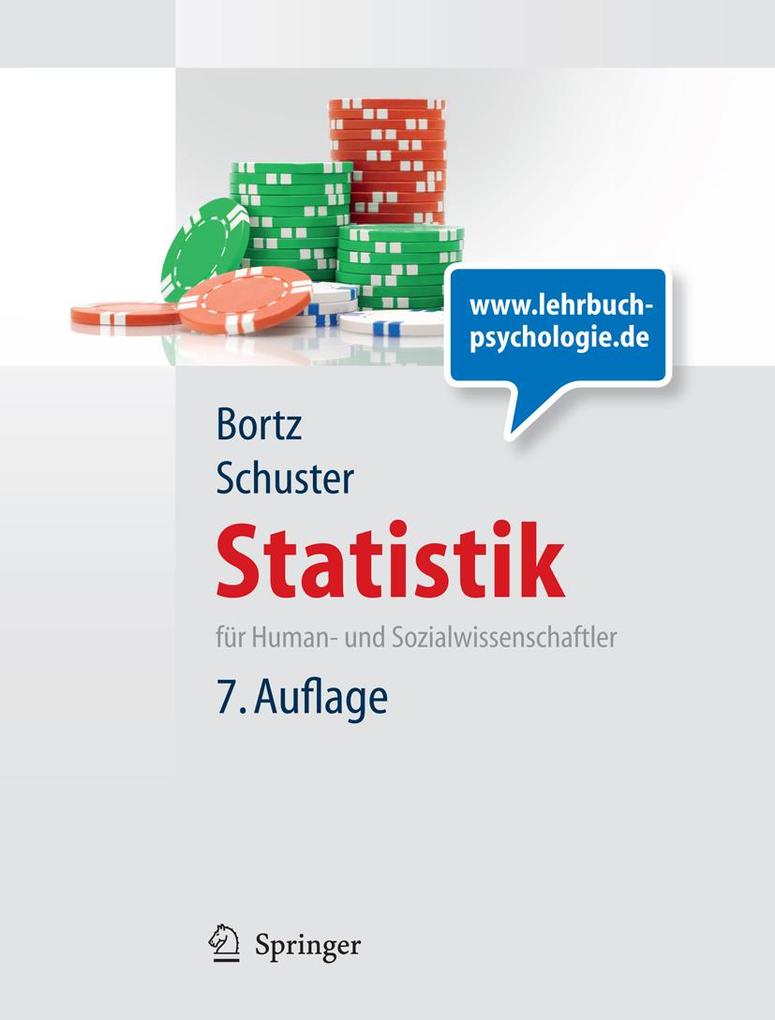 Produktbild: Statistik für Human- und Sozialwissenschaftler | Jürgen Bortz, Christof Schuster