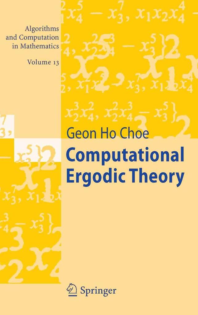 Produktbild: Computational Ergodic Theory | Geon Ho Choe