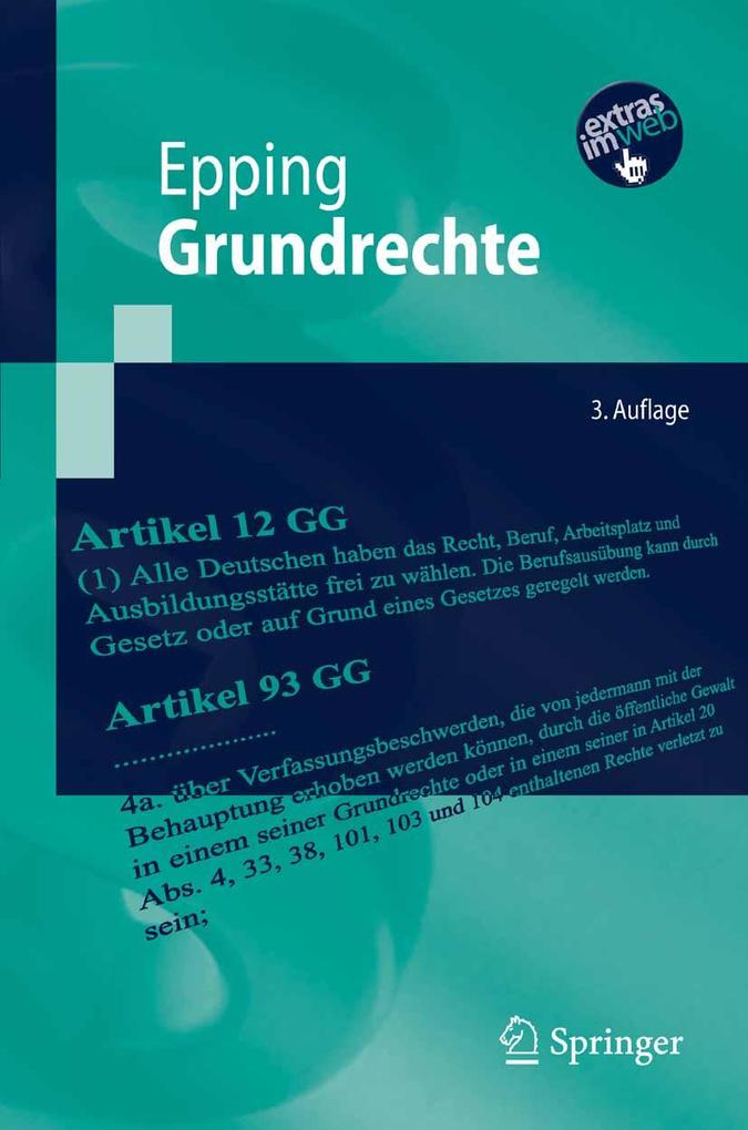 Produktbild: Grundrechte | Volker Epping