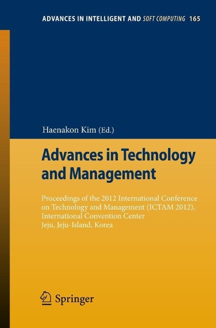 Produktbild: Advances in Technology and Management