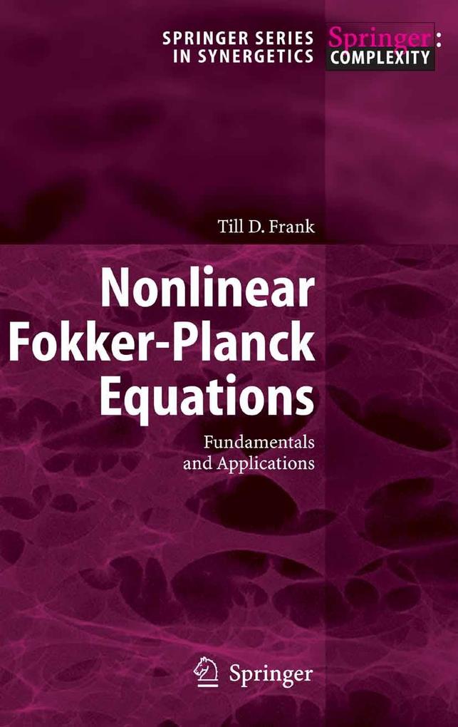 Produktbild: Nonlinear Fokker-Planck Equations | T. D. Frank