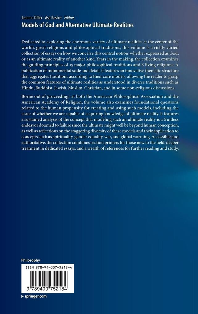 Weitere Ansicht: Models of God and Alternative Ultimate Realities